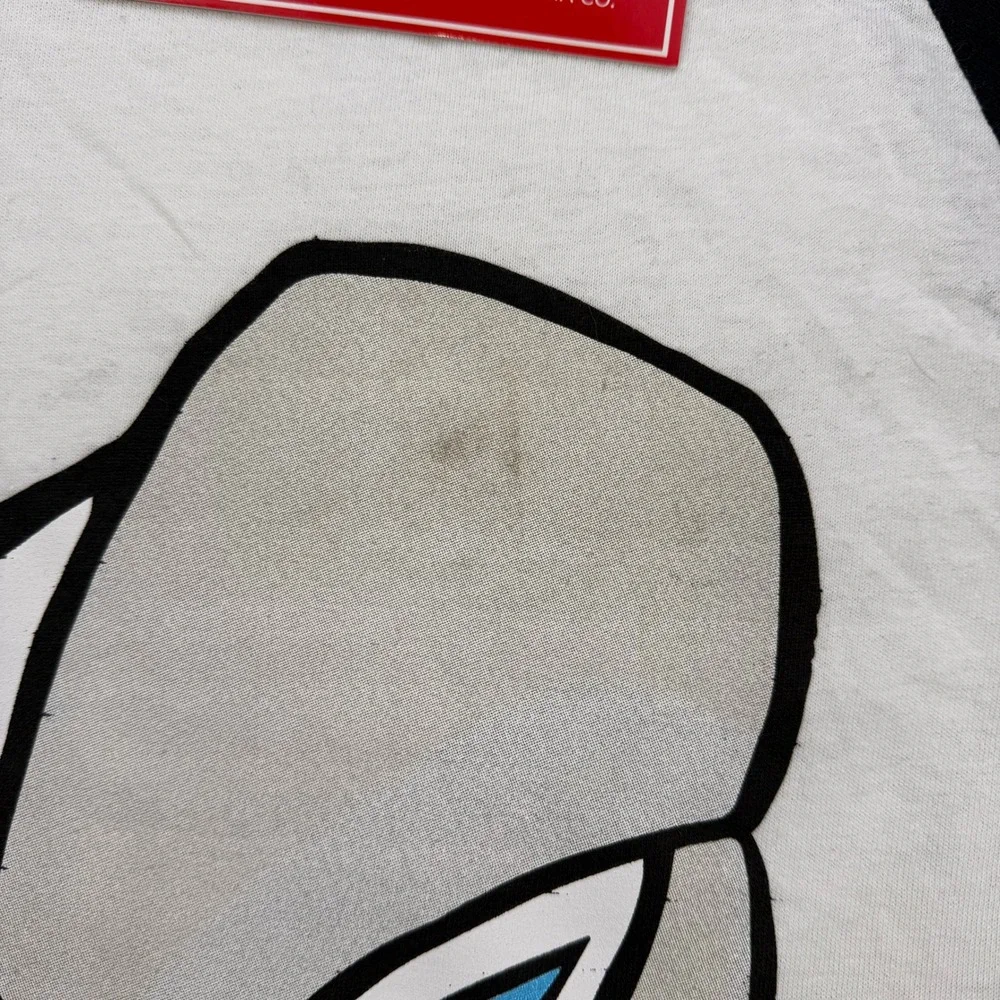 Headgear Classics Shirt Mens‎ Medium Raglan T-Shirt White GOAT Ram Graphic Tee